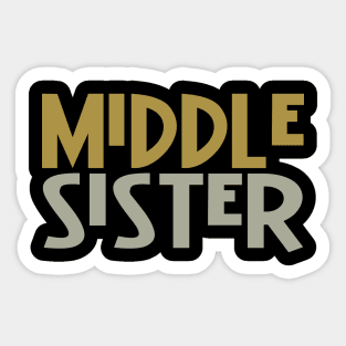 Middle Sister Sticker